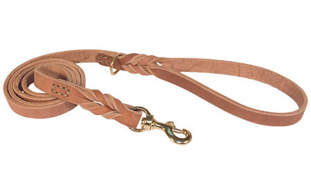 Upgraded Professional Leather Pitbull Leash
