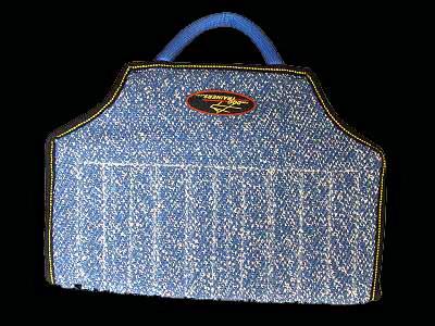 French Linen Dog Bite Developer Cover with Handle for Pitbull Training - Click Image to Close