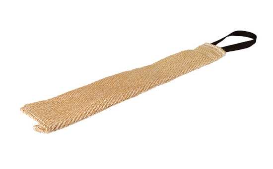 Jute Dog Bite Rag for Pit Bull with Reliable Handle for Training