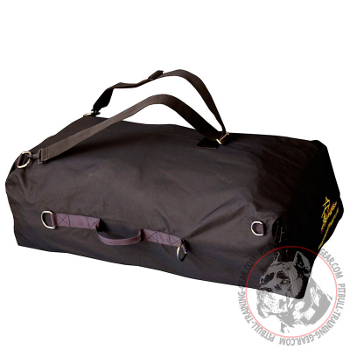 Practicable Nylon Pitbull Bag/Backpack Transformer with Adjustable Straps  title=