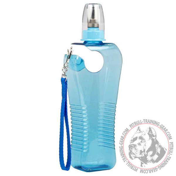 Pit Bull Dog Plastic Bottle for Training and Walking